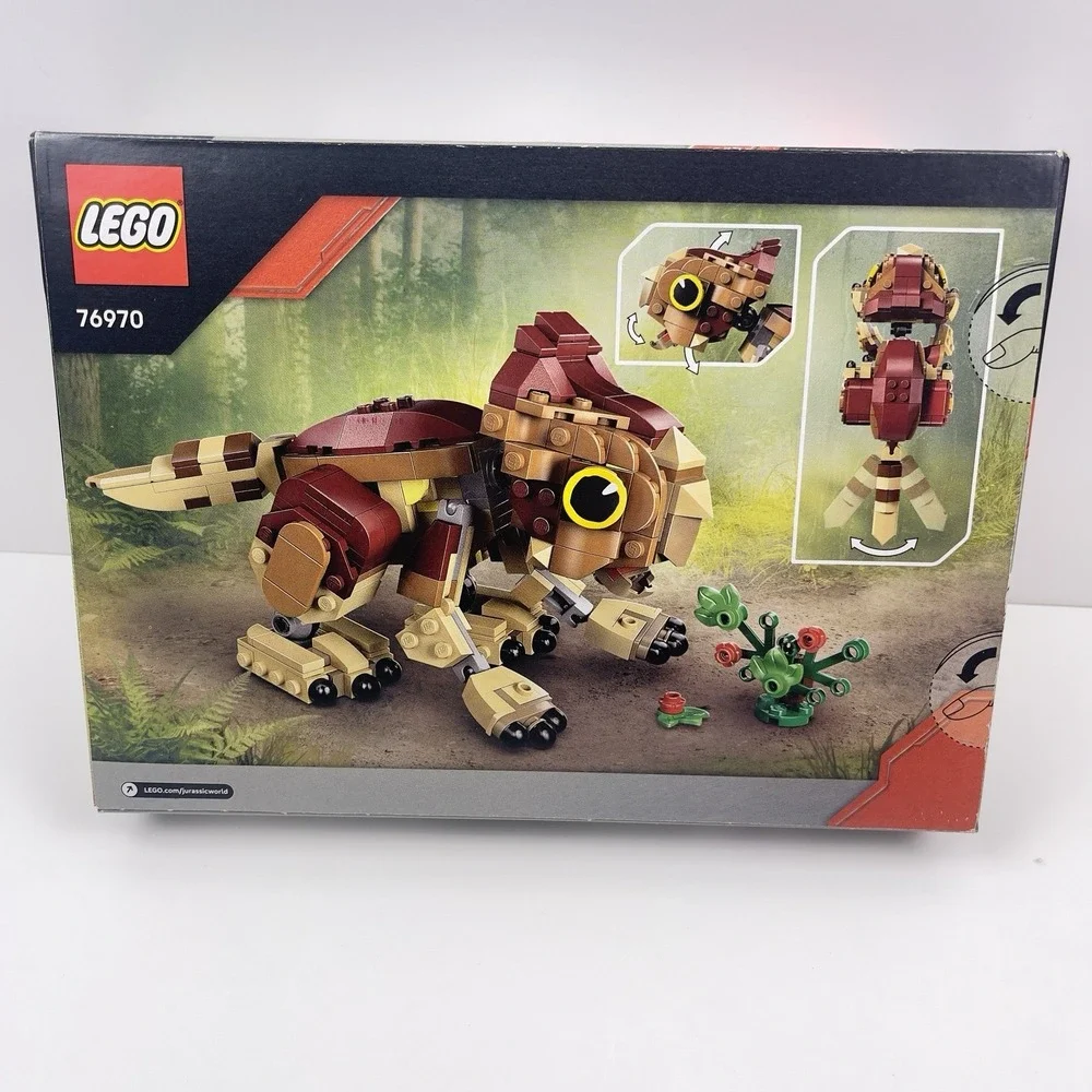 LEGO 76970 7+ Jurassic World Baby Dinosaur Dolores Aquilops Kids New Other Read!